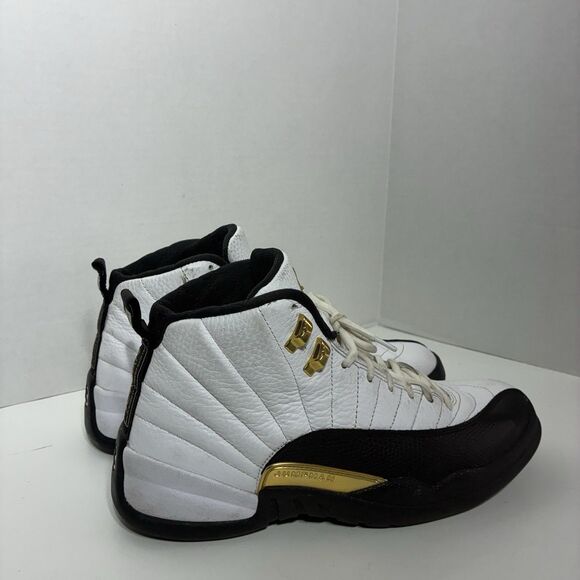Nike Air Jordan 12 Retro Royalty White Black Gold Men’s Size 10 CT8013-170 main image 10
